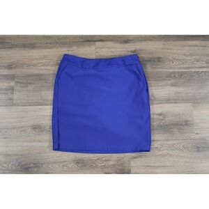 Nike Golf Skort DRI-FIT Athletic Blue‎ Golf Skort Pockets Activewear Size 4